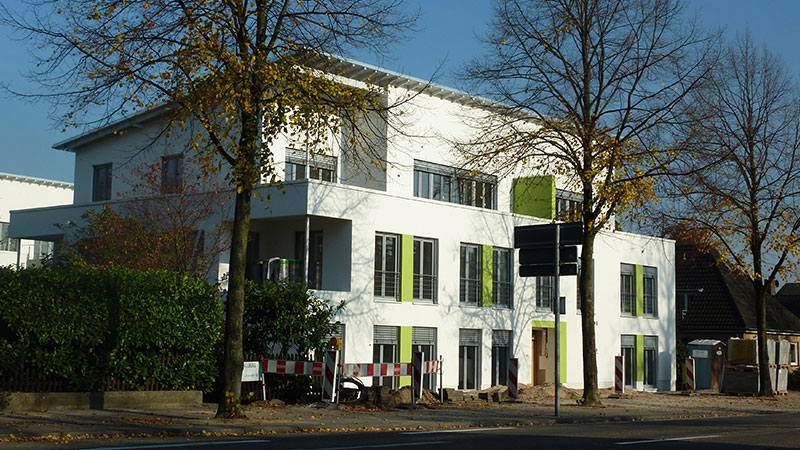 Errichtung von 2 Mehrfamilienhäusern mit Gewerbefläche, Kleve, Architekturbüro Markus Tönnissen